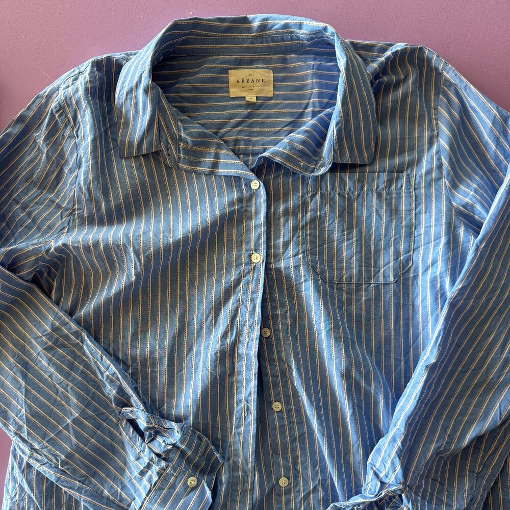 Sezane tomboy shirt